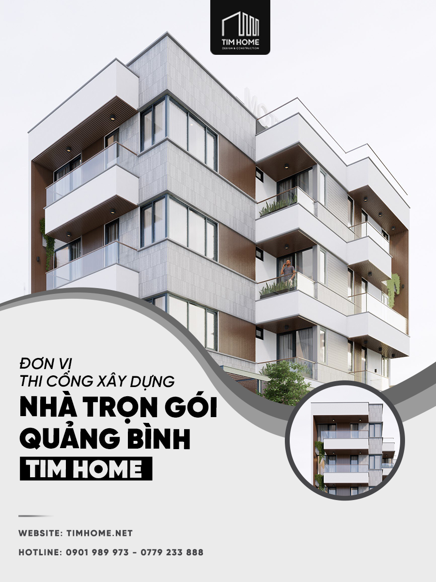 Đơn vị thi công xây dựng nhà trọn gói Quảng Bình TIM HOME