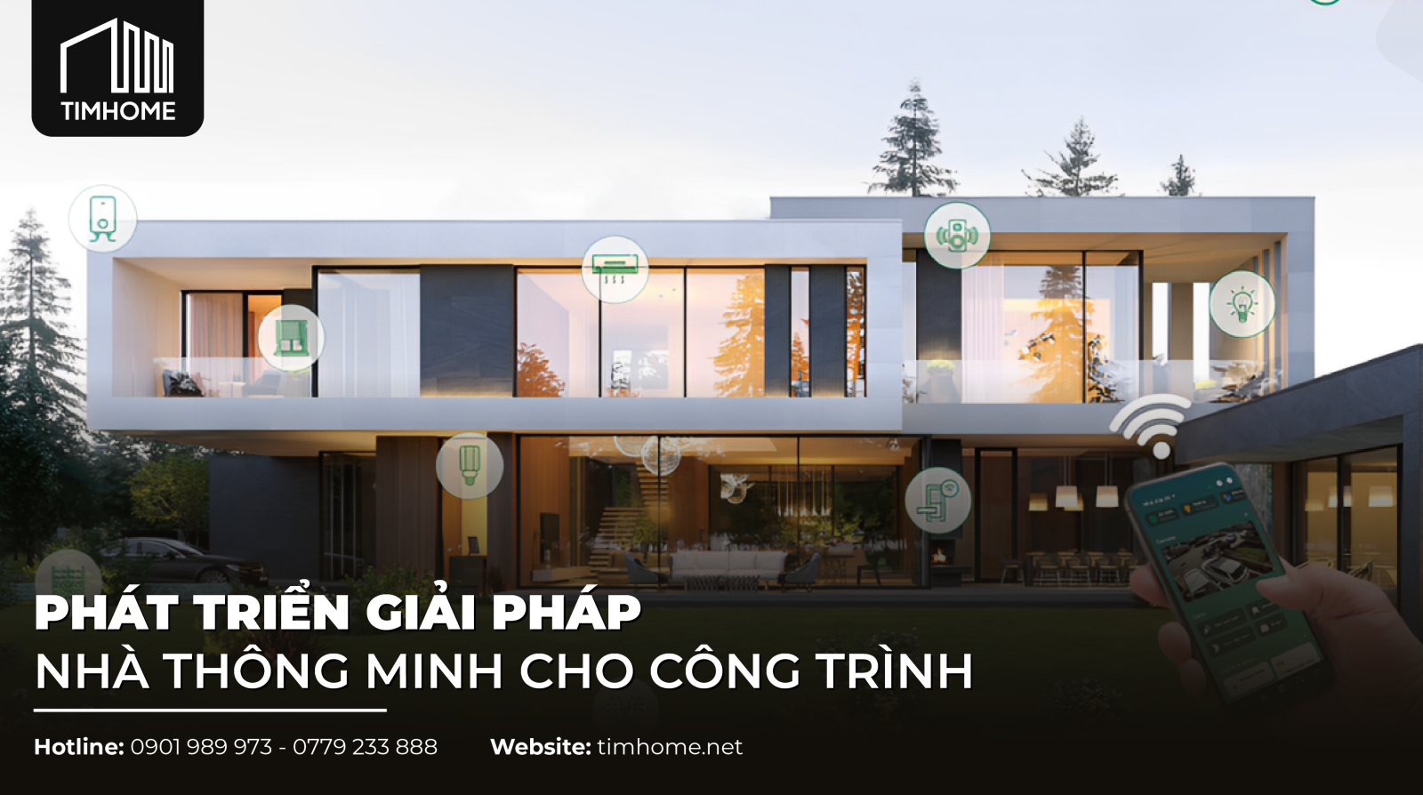 PHÁT TRIỂN GIẢI PHÁP NHÀ THÔNG MINH CHO CÔNG TRÌNH