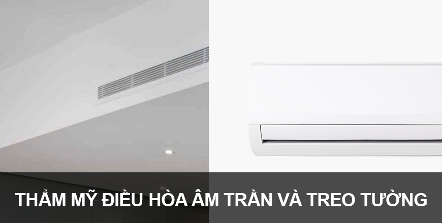 Nên Lắp Điều Hòa Âm Trần Hay Điều Hòa Treo Tường?